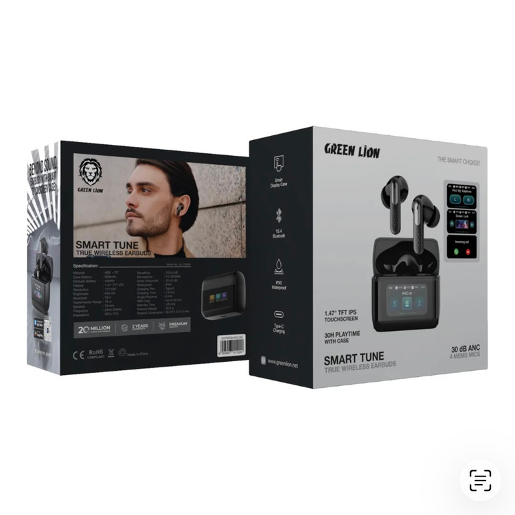 ایرپاد بیسیم گرین لاین مدل Smart Tune True Wireless ANC