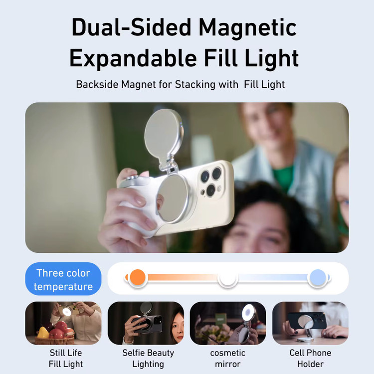 شاتر عکاسی TELESIN مدل Fun Shot Magnetic Grip 2 اورجینال