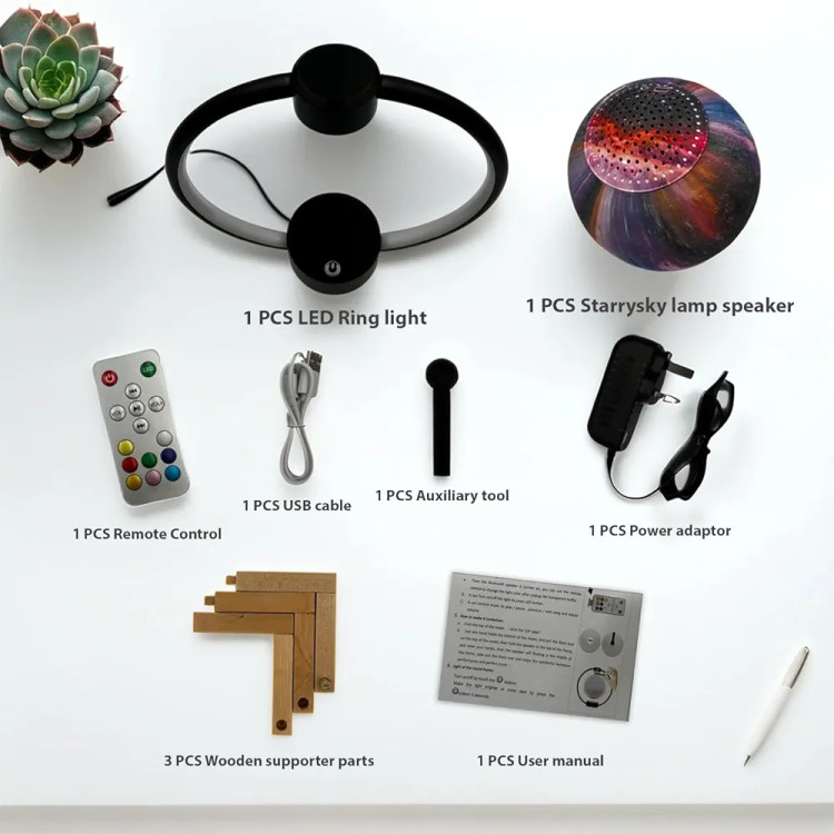 اسپیکر بلوتوثی ماه معلق مدل K1 Moon Speaker اورجینال