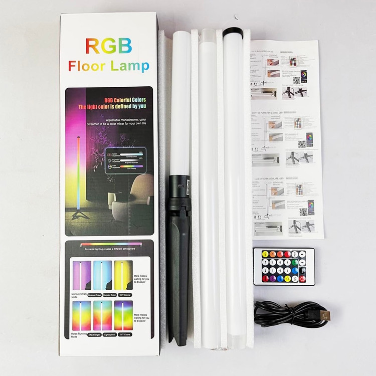 آباژور ایستاده RGB مدل HZ-012
