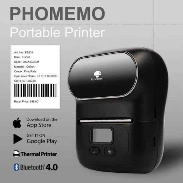 پرینتر لیبل زن phomemo مدل m110 اورجینال