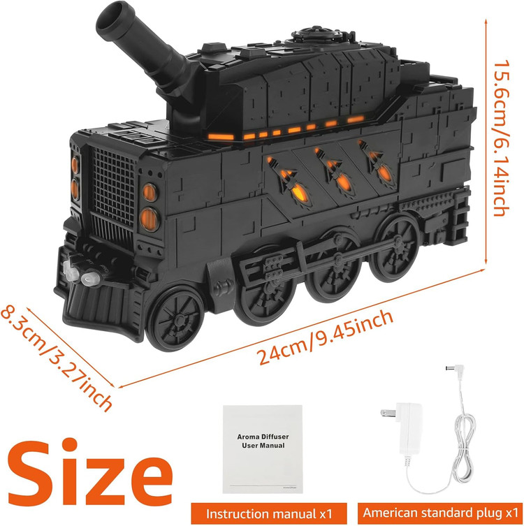دستگاه بخور و خوشبوکننده طرح قطار بخار وینتیج مدل vintage Train 300