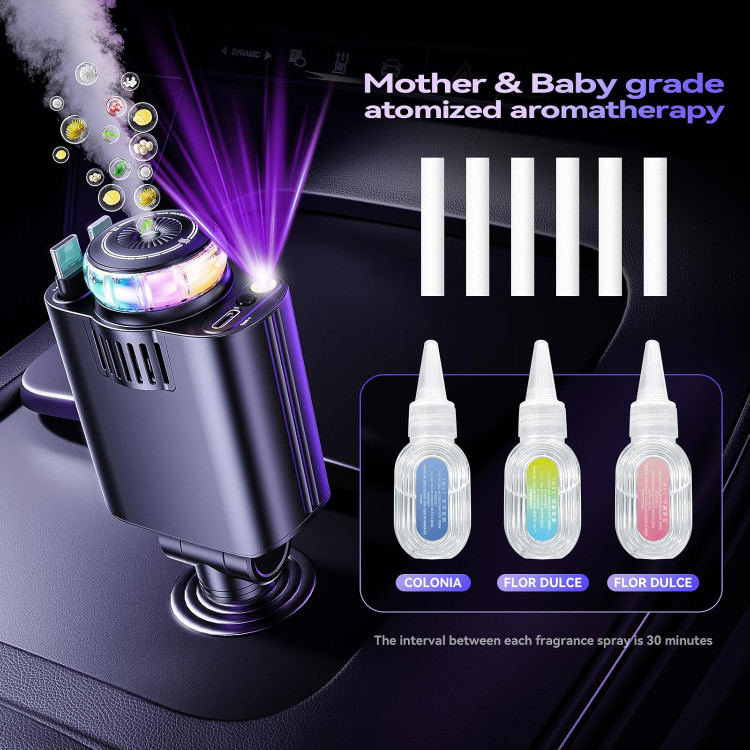 شارژر فندکی جمع شونده اورجینال 5 کاره خودرو W&O Starlight