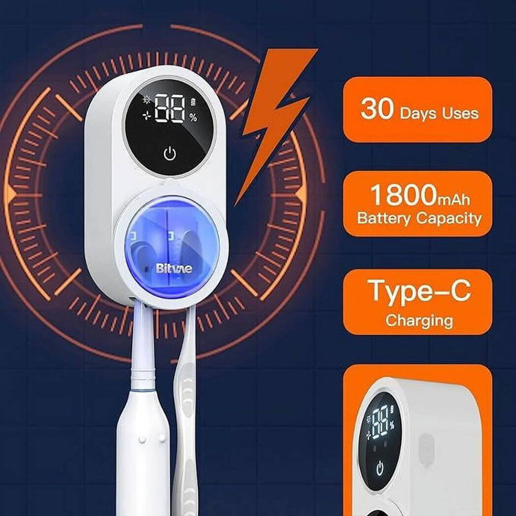 جامسواکی و ضدعفونی کننده مسواک اورجینال Bitvae X122
