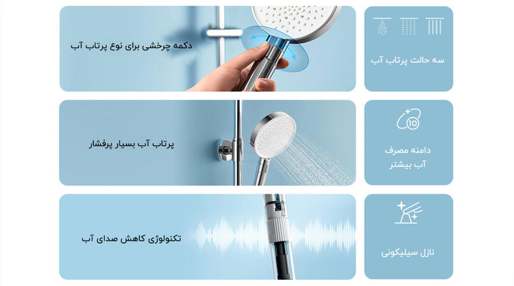 سردوش حمام اورجینال شیائومی مدل Mijia MJZYSCHSO1DB