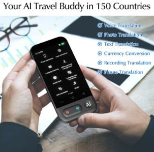 مترجم هوش مصنوعی مدل اورجینال Z16 ترجمه آفلاین و آنلاین ۱۳۹ زبان
