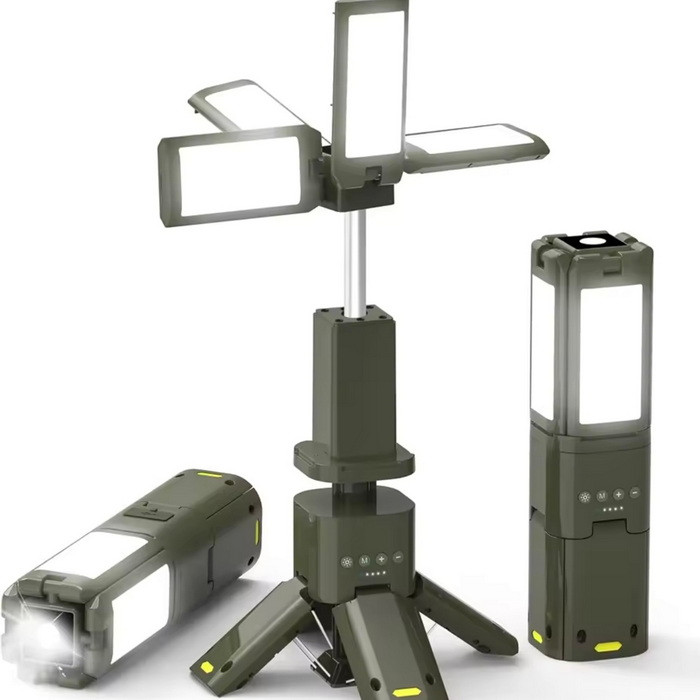 چراغ کمپینگ اورجینال شارژی پایه دار CAMPING LIGHT Z2