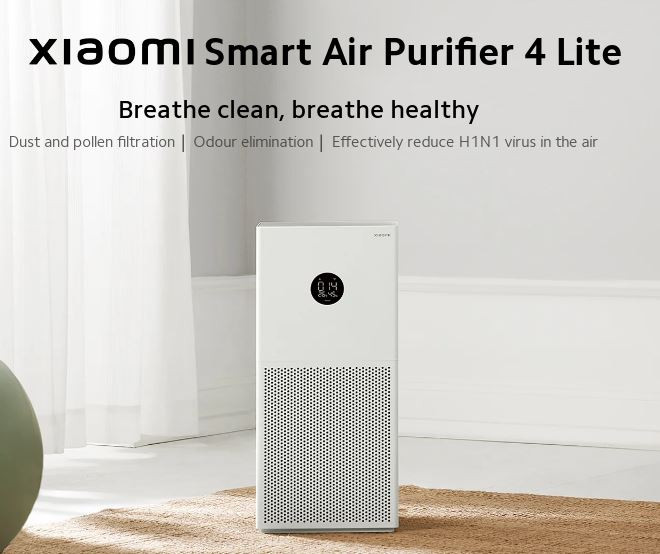 دستگاه تصفیه کننده هوا اورجینال شیائومی مدل Air Purifier 4 Lite