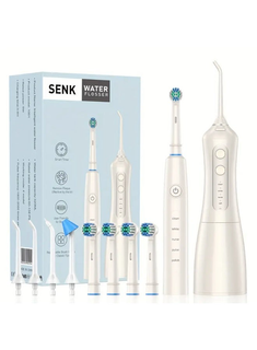 ست کامل مسواک برقی و واترجت اورجینال SENK مدل Intelligent 2-in-1